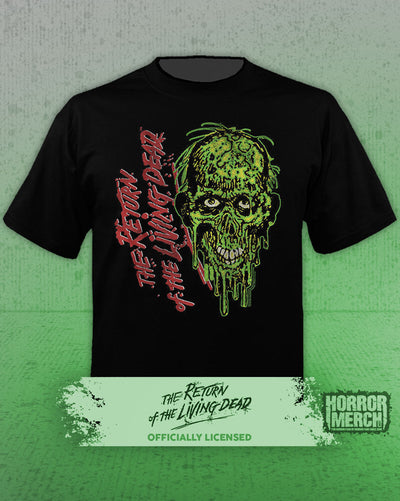 Return Of The Living Dead - Tarman (Sideways Logo) Mens Shirt