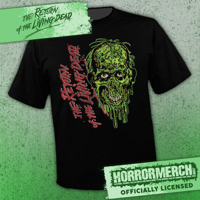 Return Of The Living Dead - Tarman (Sideways Logo) [Mens Shirt]