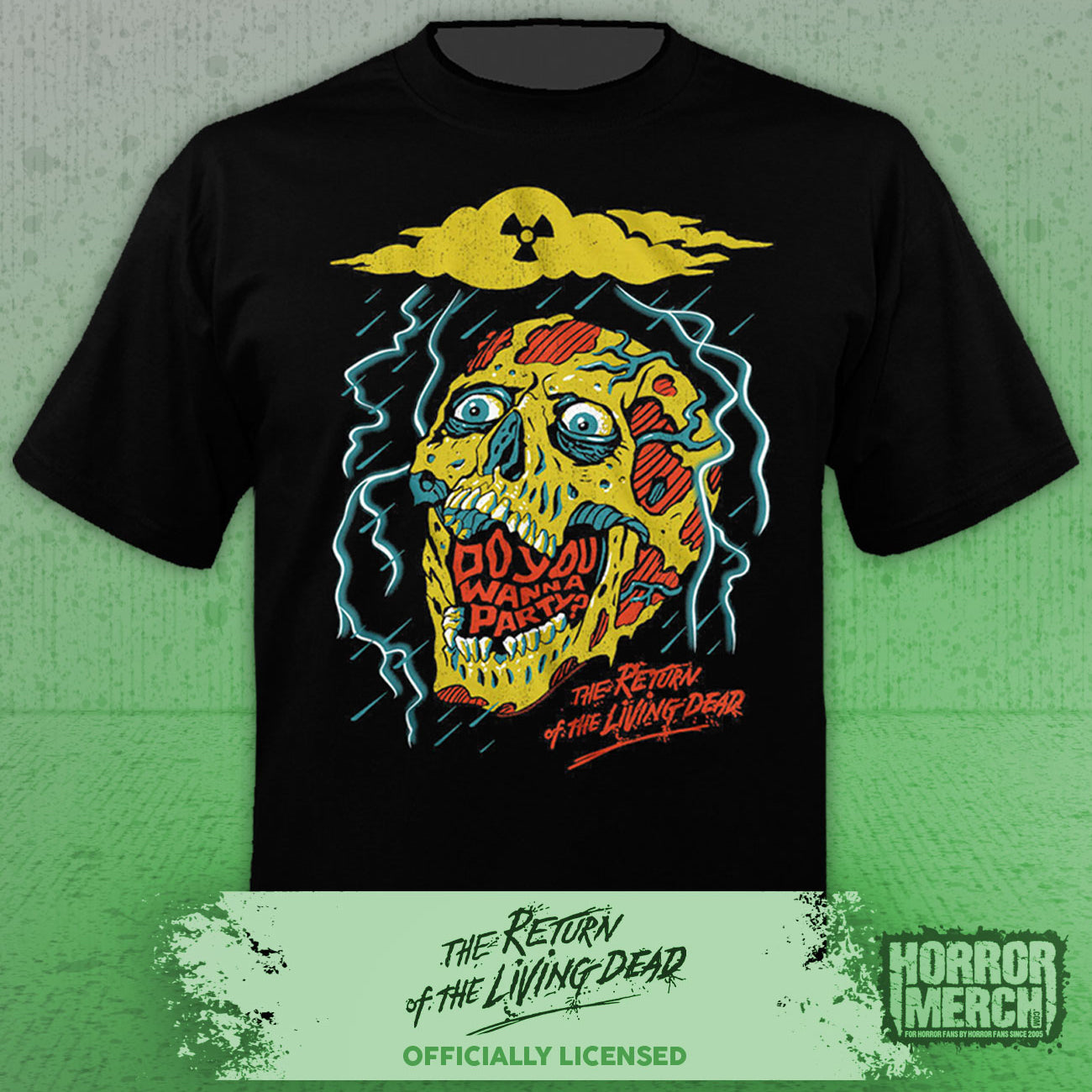 Return Of The Living Dead - Do You Wanna Party (Acid Rain) Mens Shirt