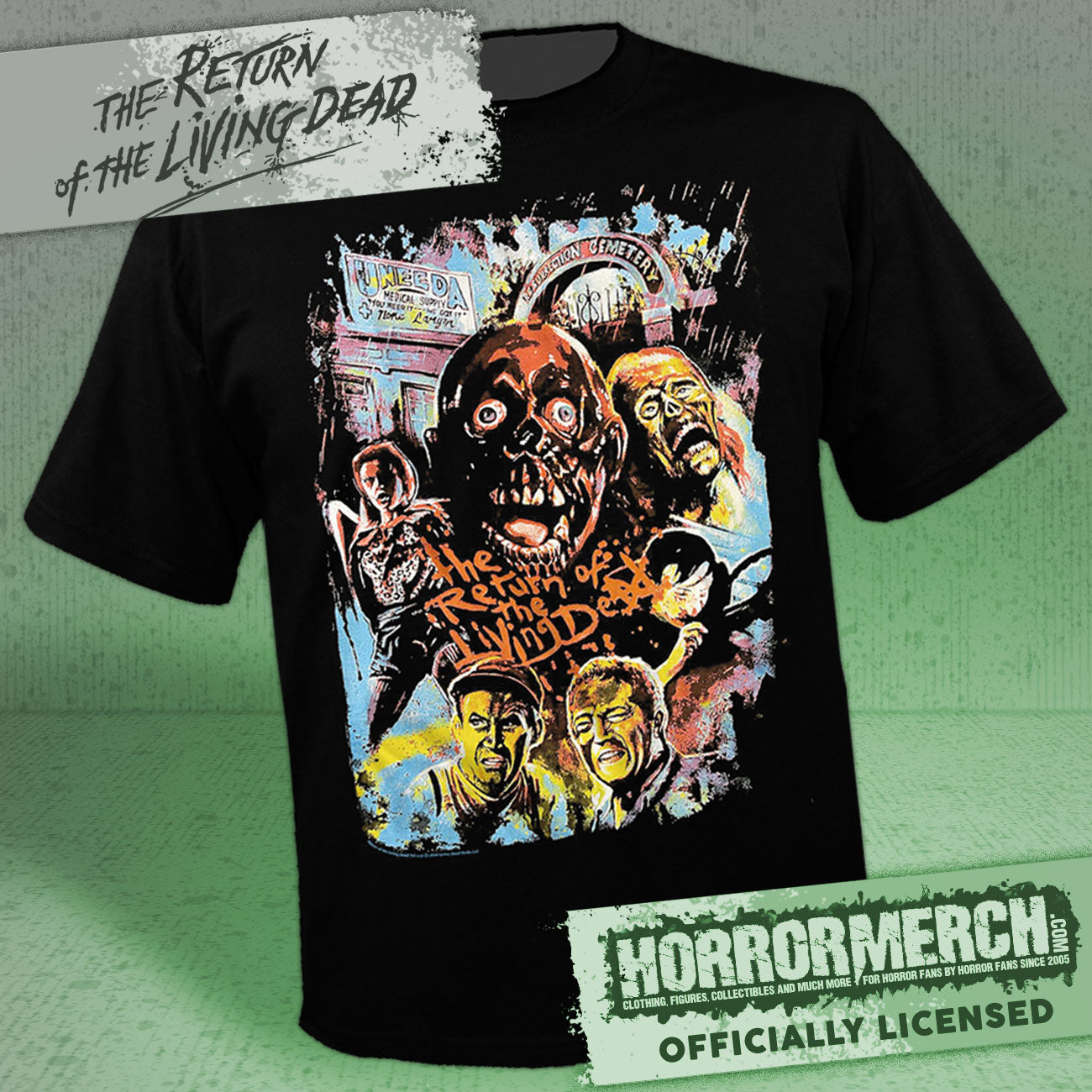 Return Of The Living Dead - Movie Collage Mens Shirt
