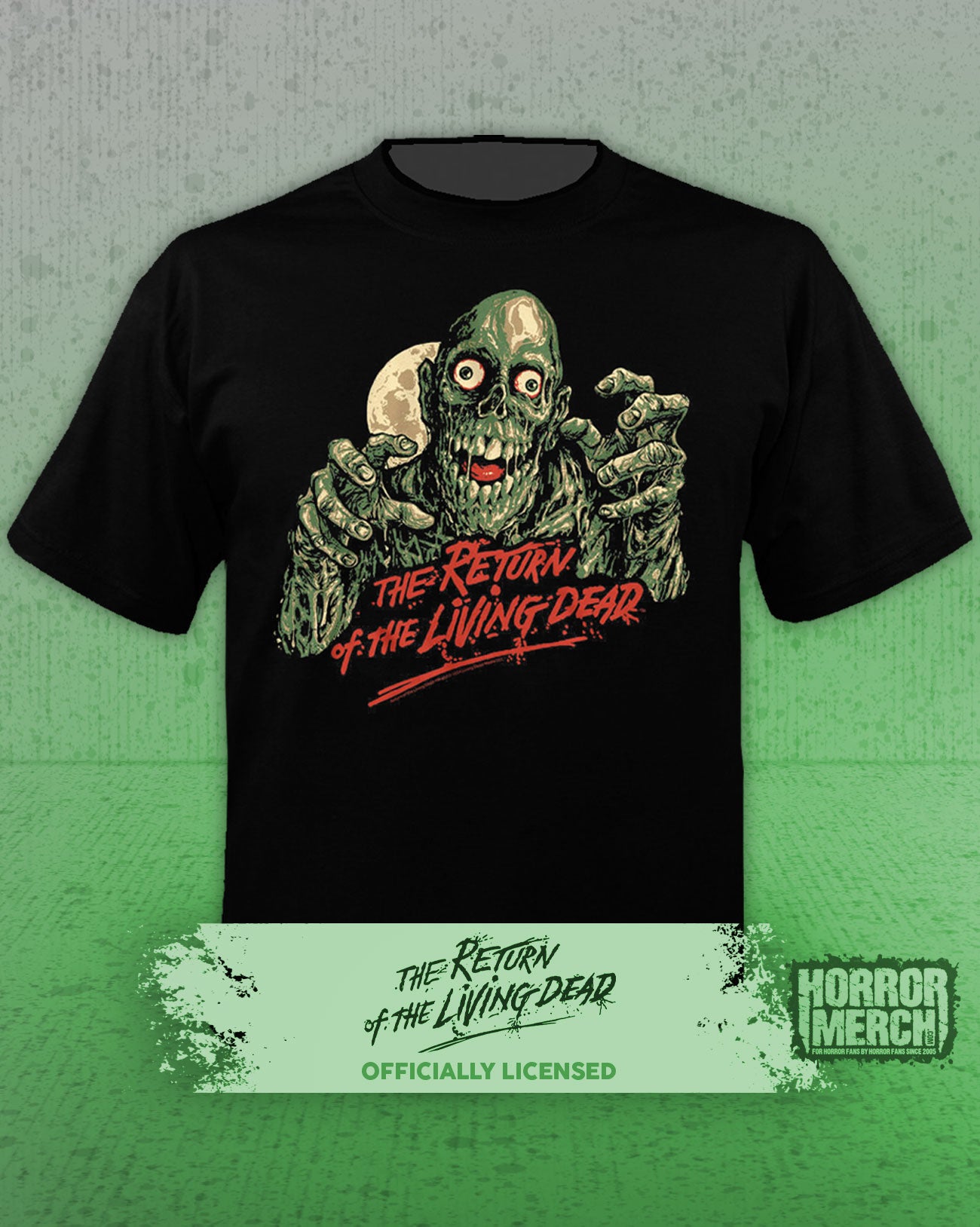 Return Of The Living Dead - Tarman Grab Close-Up Mens Shirt