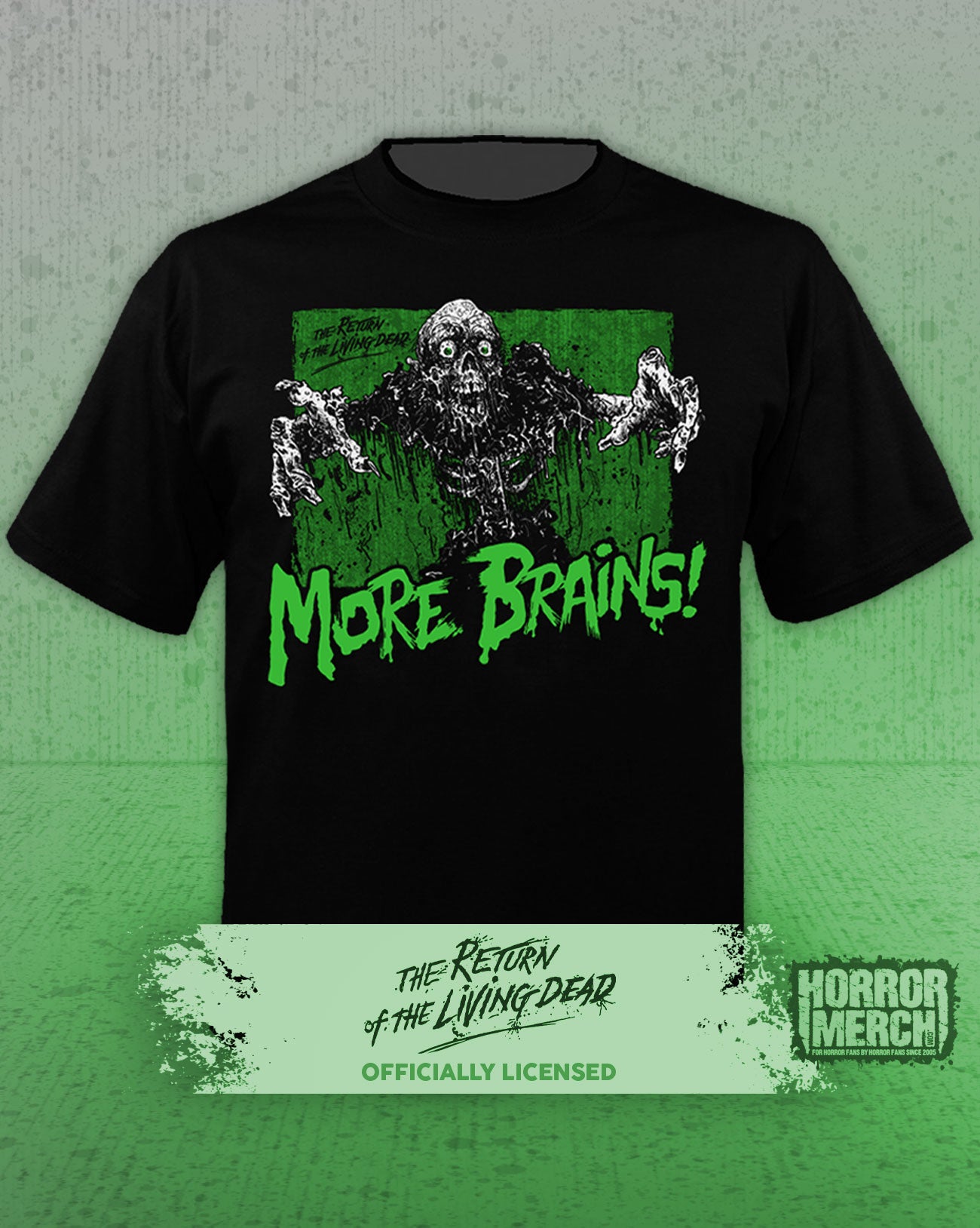 Return Of The Living Dead (Exclusive) - Attack (Green) Womens Shirt