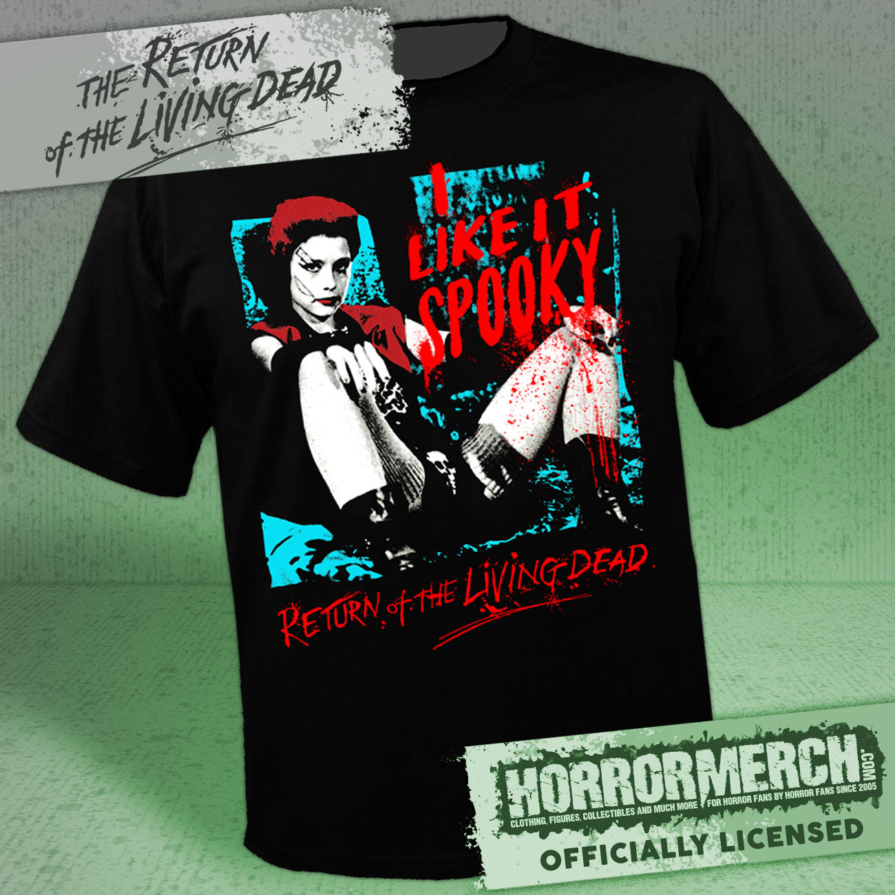 Exclusive Return Of The Living Dead - I Like It Spooky (Trash) Womens Shirt