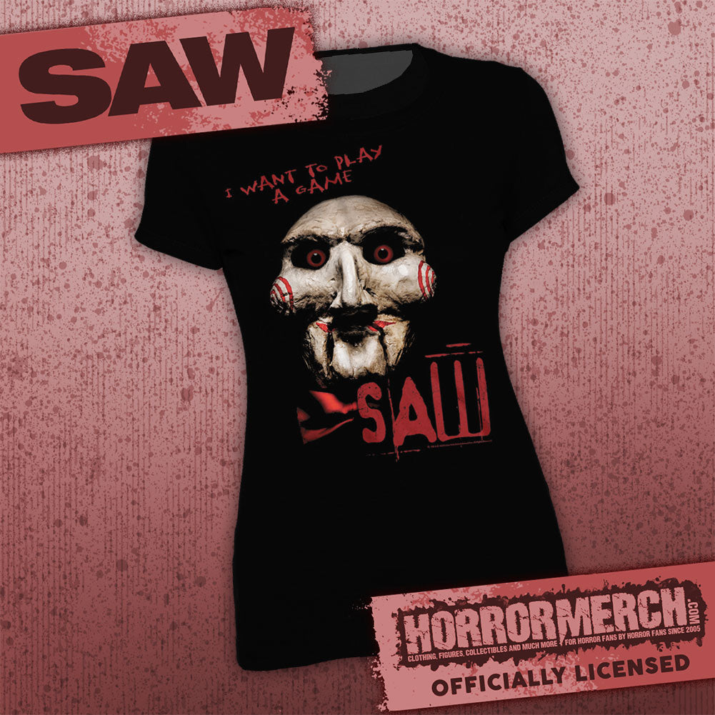 Saw - Billy Close-Up [Womens Shirt]