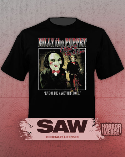 Saw - Live Or Die (Billy) Mens Shirt