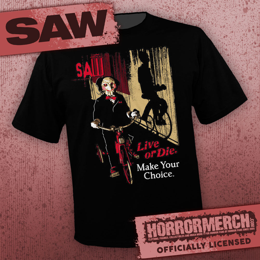 Saw - Clothing Items And Collectibles – Horrormerch.com
