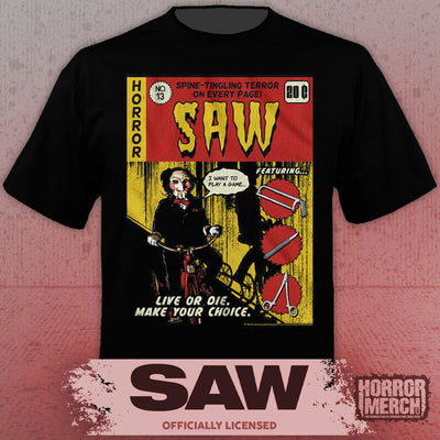 Saw - Comic Mens Shirt
