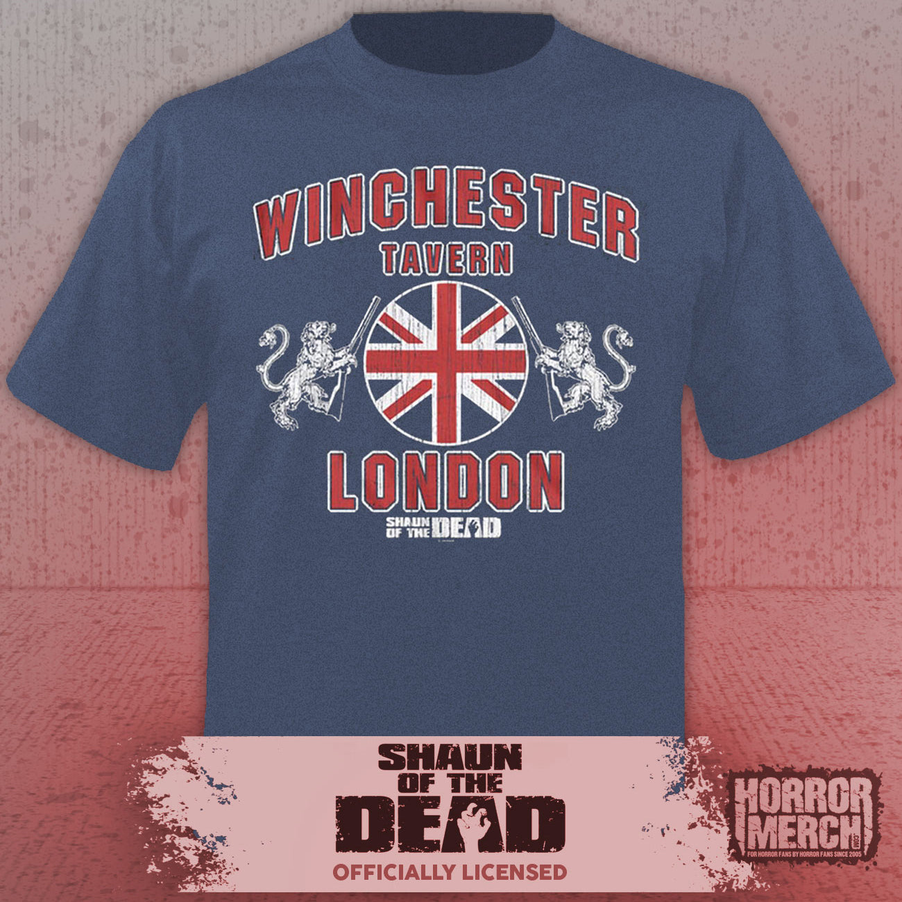 Shaun Of The Dead - Winchester Mens Shirt (Blue)