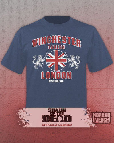 Shaun Of The Dead - Winchester Mens Shirt (Blue)