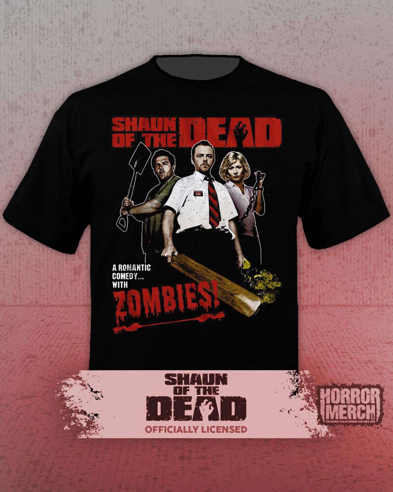 Shaun Of The Dead - Romantic Comedy Mens Shirt