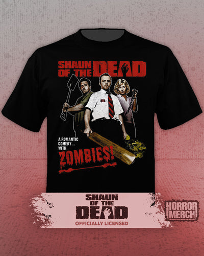 Shaun Of The Dead - Romantic Comedy Mens Shirt
