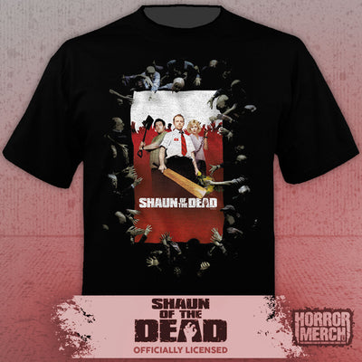 Shaun Of The Dead - Poster Mens Shirt