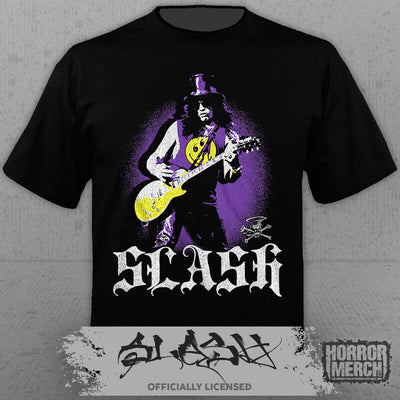 Guns N Roses - Purple Burst (Slash) Mens Shirt