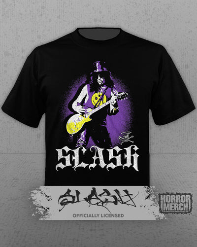 Guns N Roses - Purple Burst (Slash) Mens Shirt
