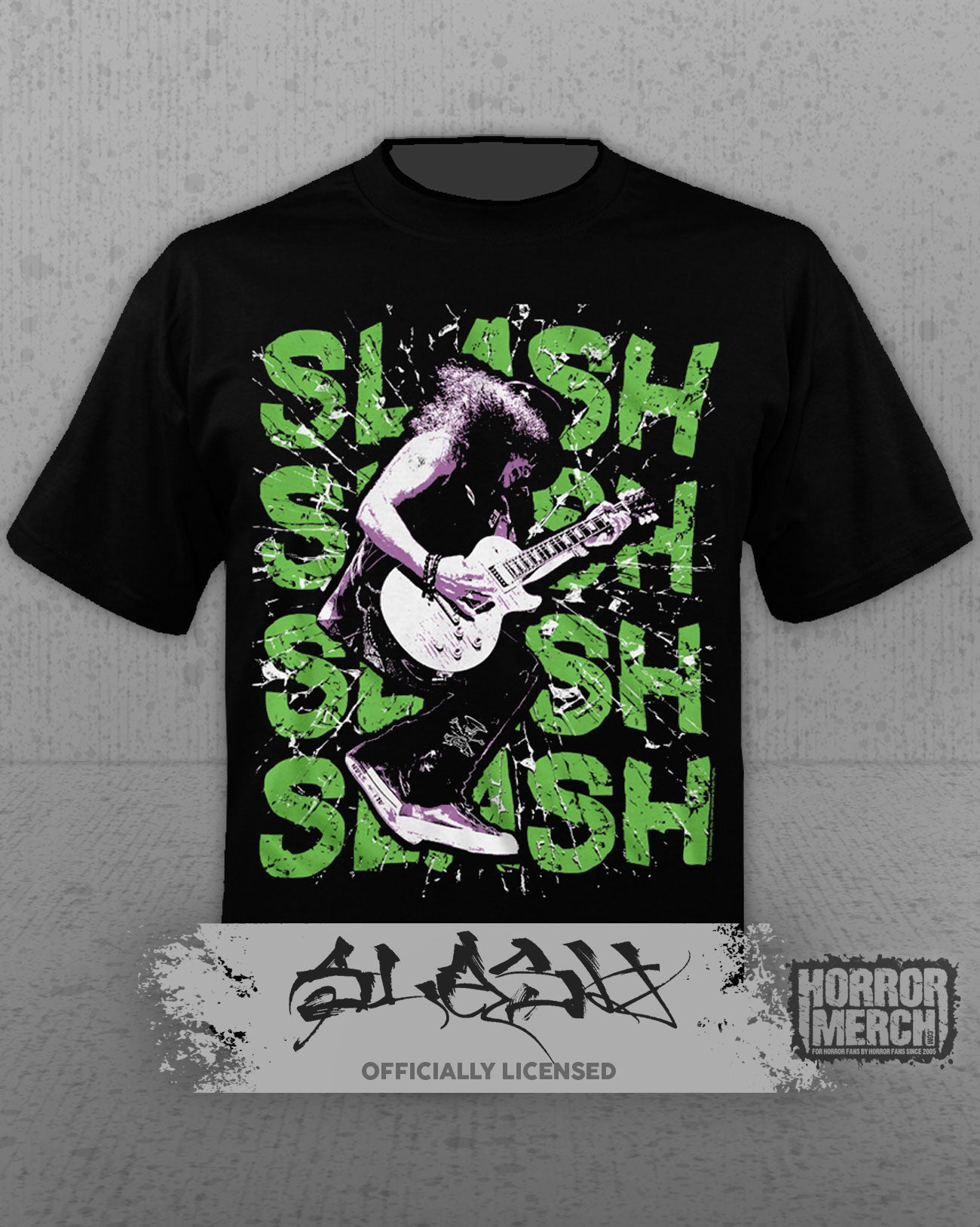 Guns N Roses - Broken Glass (Slash) Mens Shirt