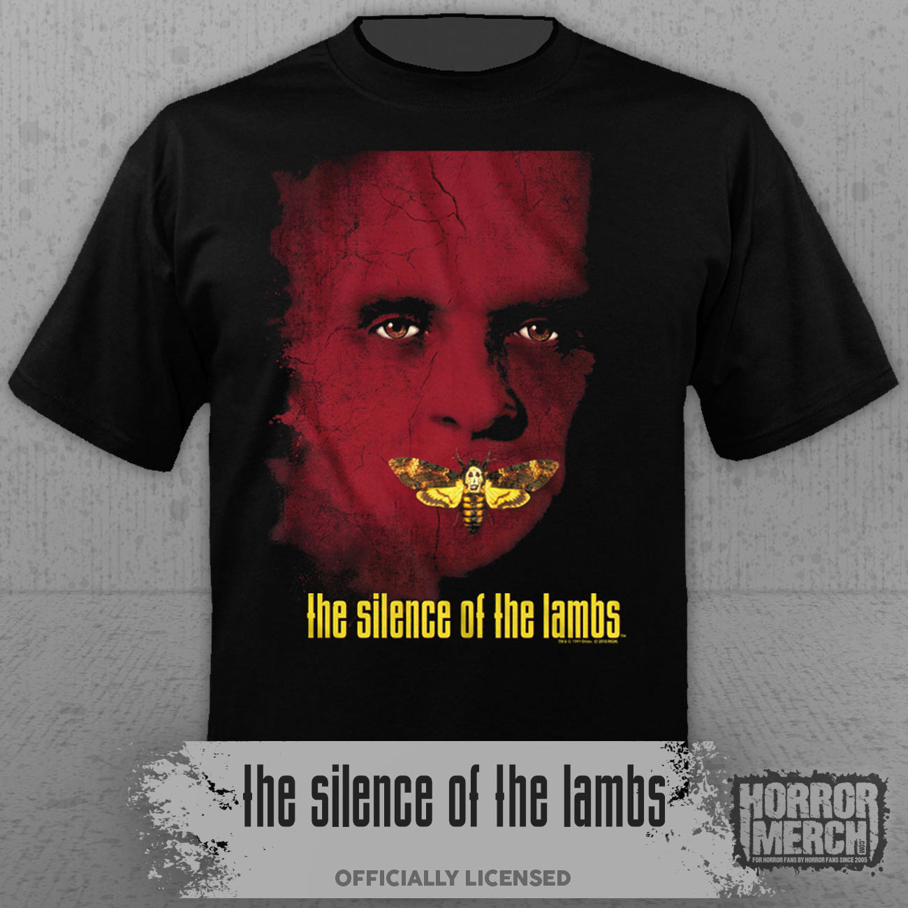Silence Of The Lambs - Poster Mens Shirt