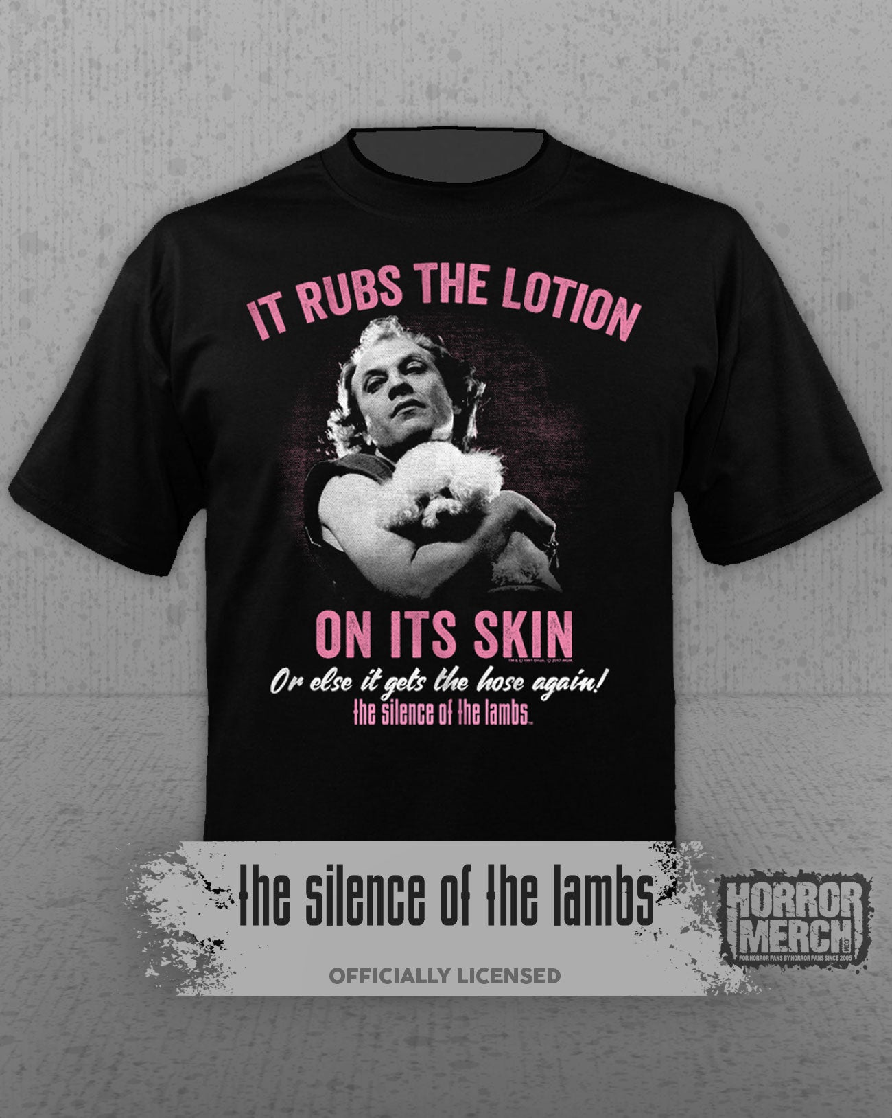 Silence Of The Lambs - It Rubs The Lotion On Its Skin Mens Shirt