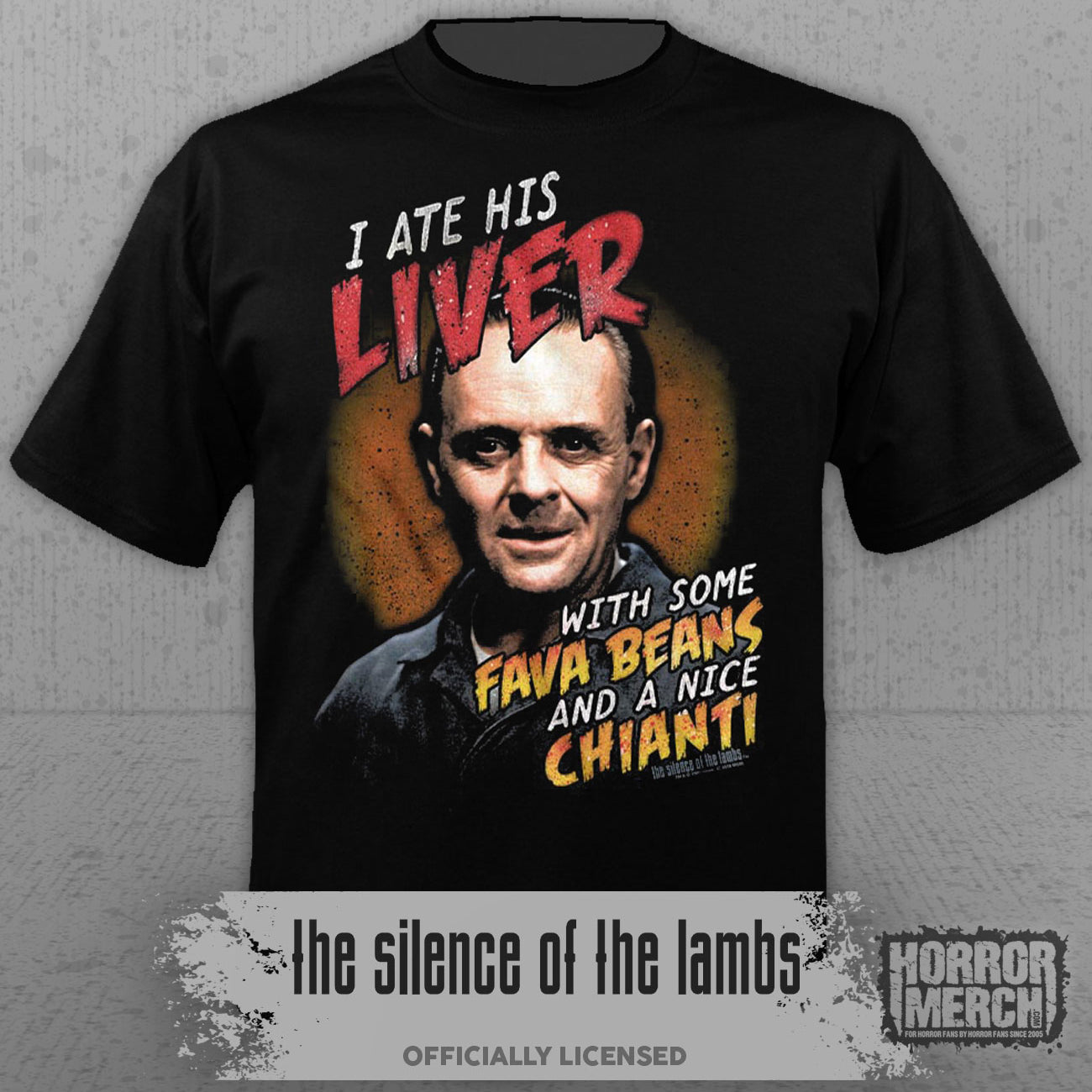Silence Of The Lambs - Ate His Liver Mens Shirt
