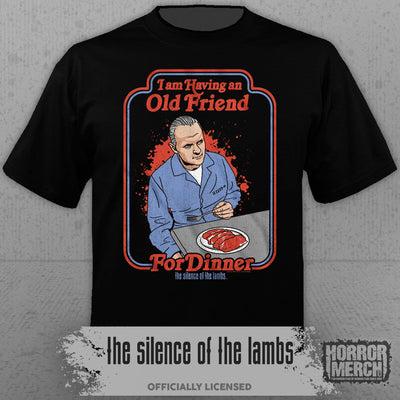 Silence Of The Lambs - Friends Cartoon Mens Shirt
