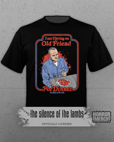 Silence Of The Lambs - Friends Cartoon Mens Shirt