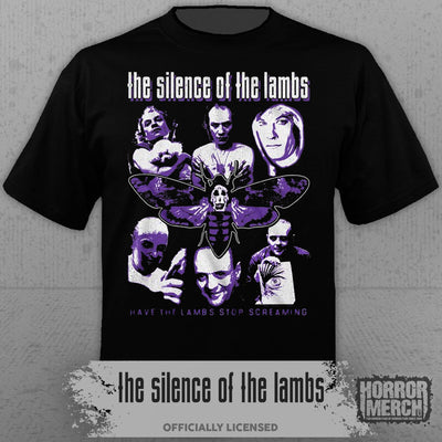 Silence Of The Lambs - Purple Moth Mens Shirt