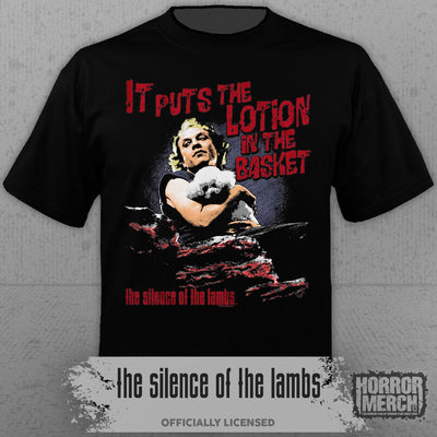 Silence Of The Lambs - It Puts The Lotion In The Basket Mens Shirt