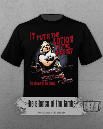 Silence Of The Lambs - It Puts The Lotion In The Basket Mens Shirt