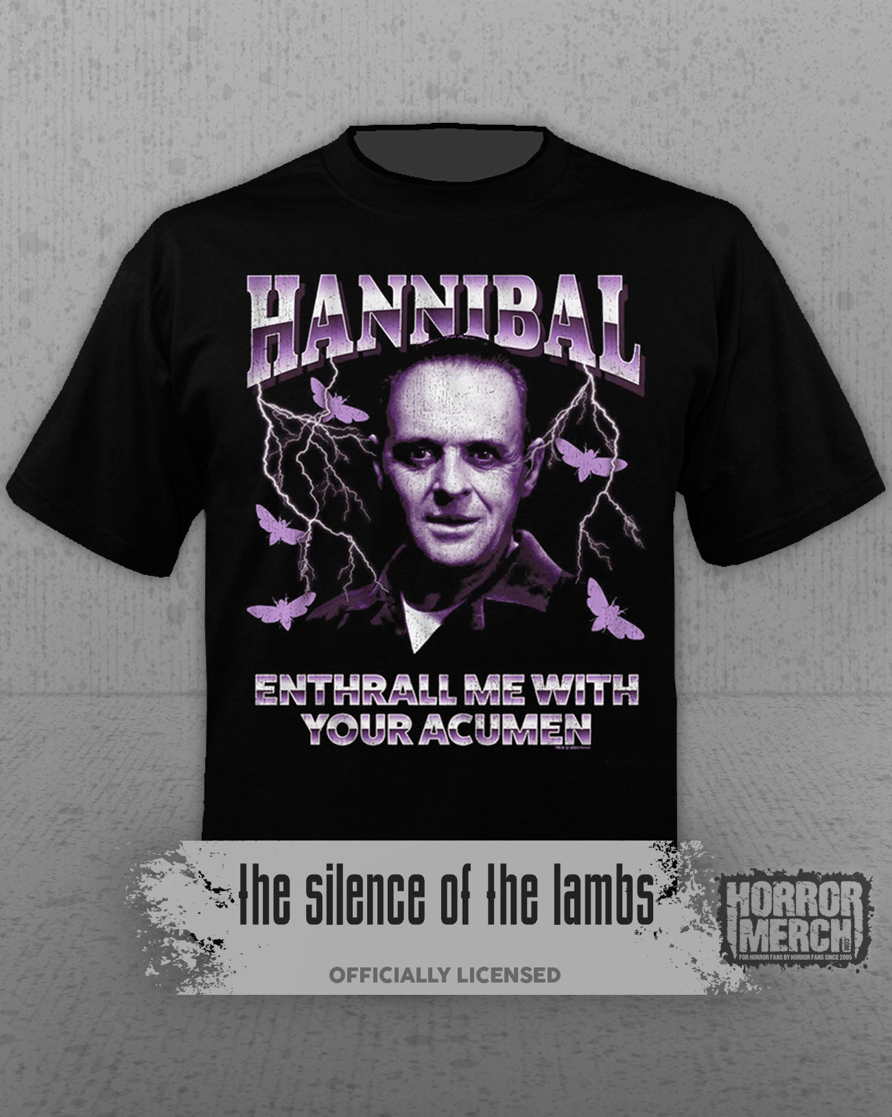 Silence Of The Lambs - Hannibal (Lightning) Mens Shirt