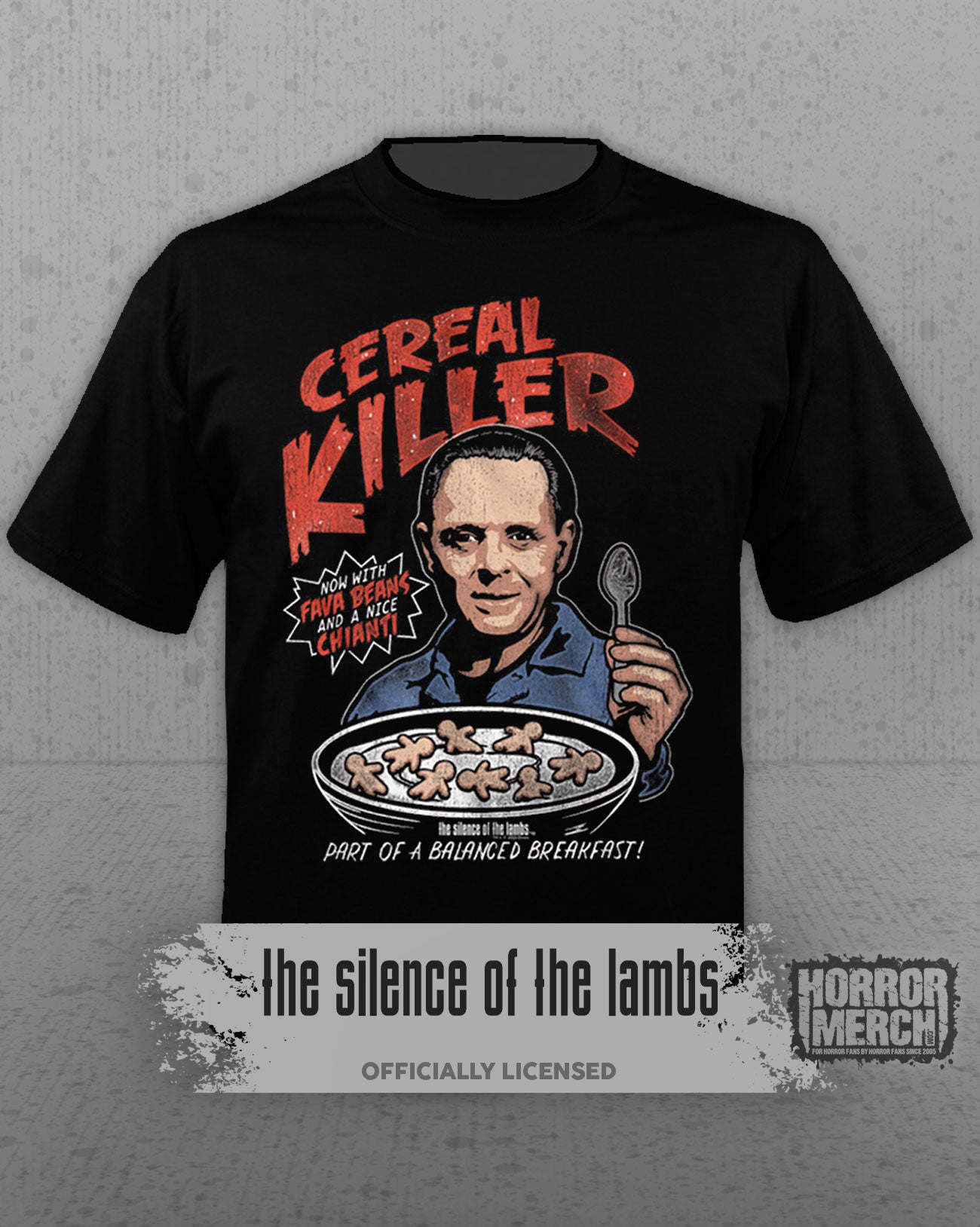 Silence Of The Lambs - Cereal Killer Mens Shirt