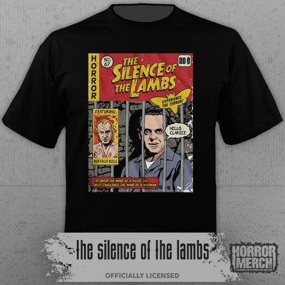 Silence Of The Lambs - Comic Mens Shirt