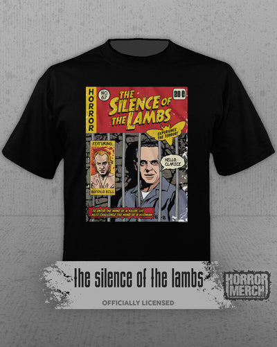 Silence Of The Lambs - Comic Mens Shirt