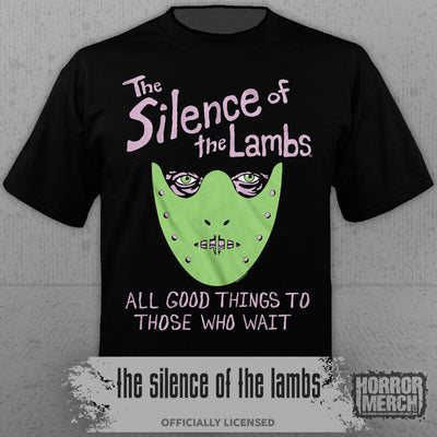 Silence Of The Lambs - Mask (Neon) Mens Shirt