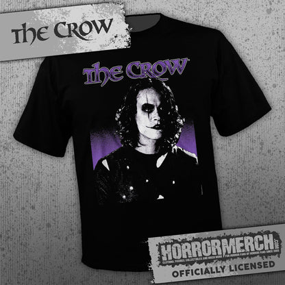 Crow - Close Up (Purple) Mens Shirt