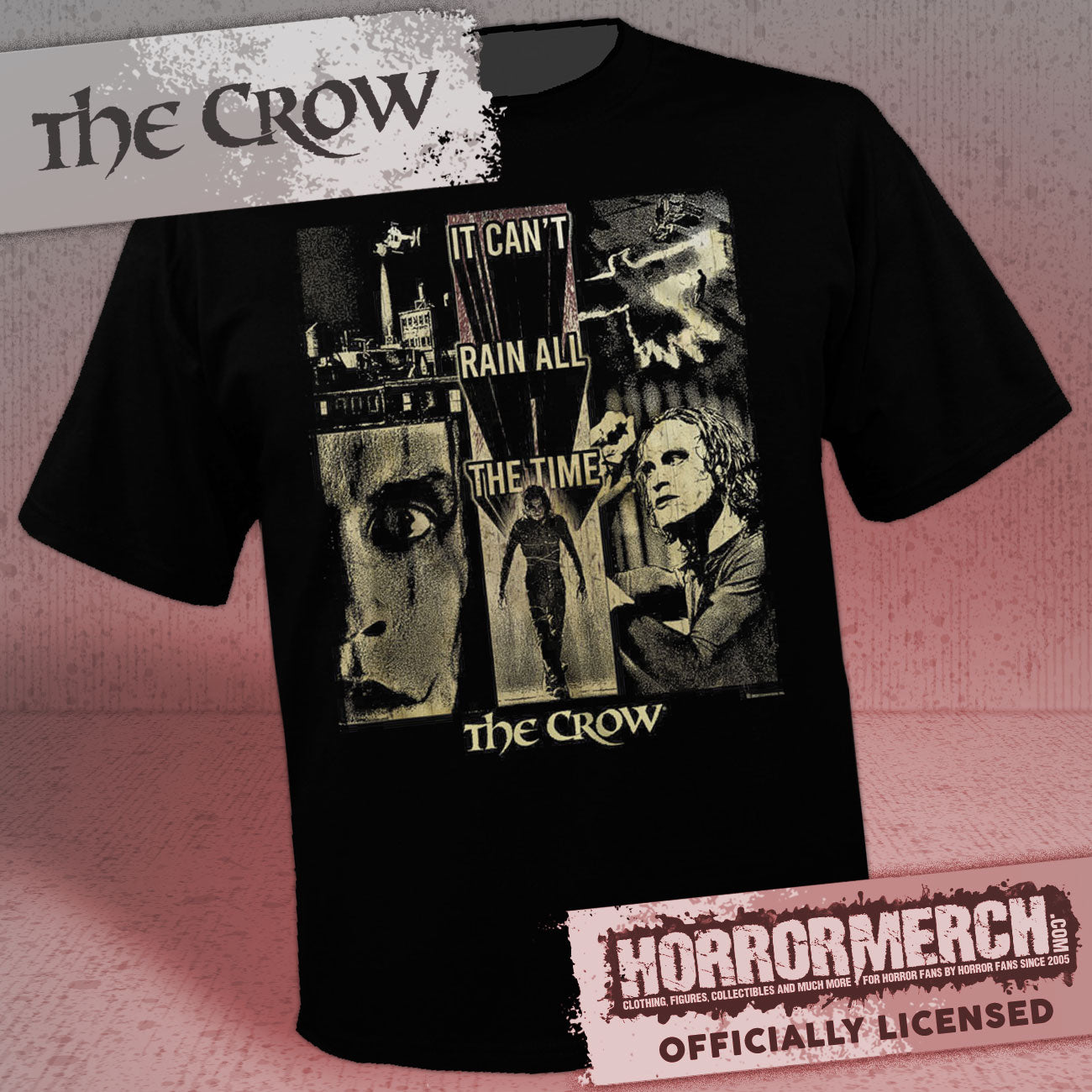Crow - Collage Mens Shirt