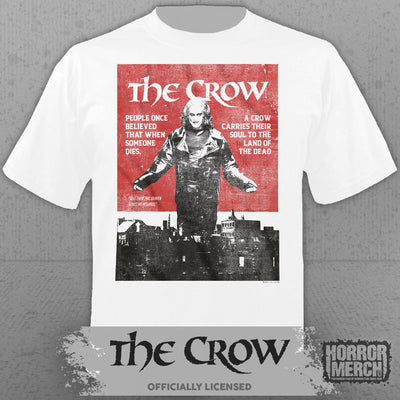 Crow - Carries Your Soul Mens Shirt (White)