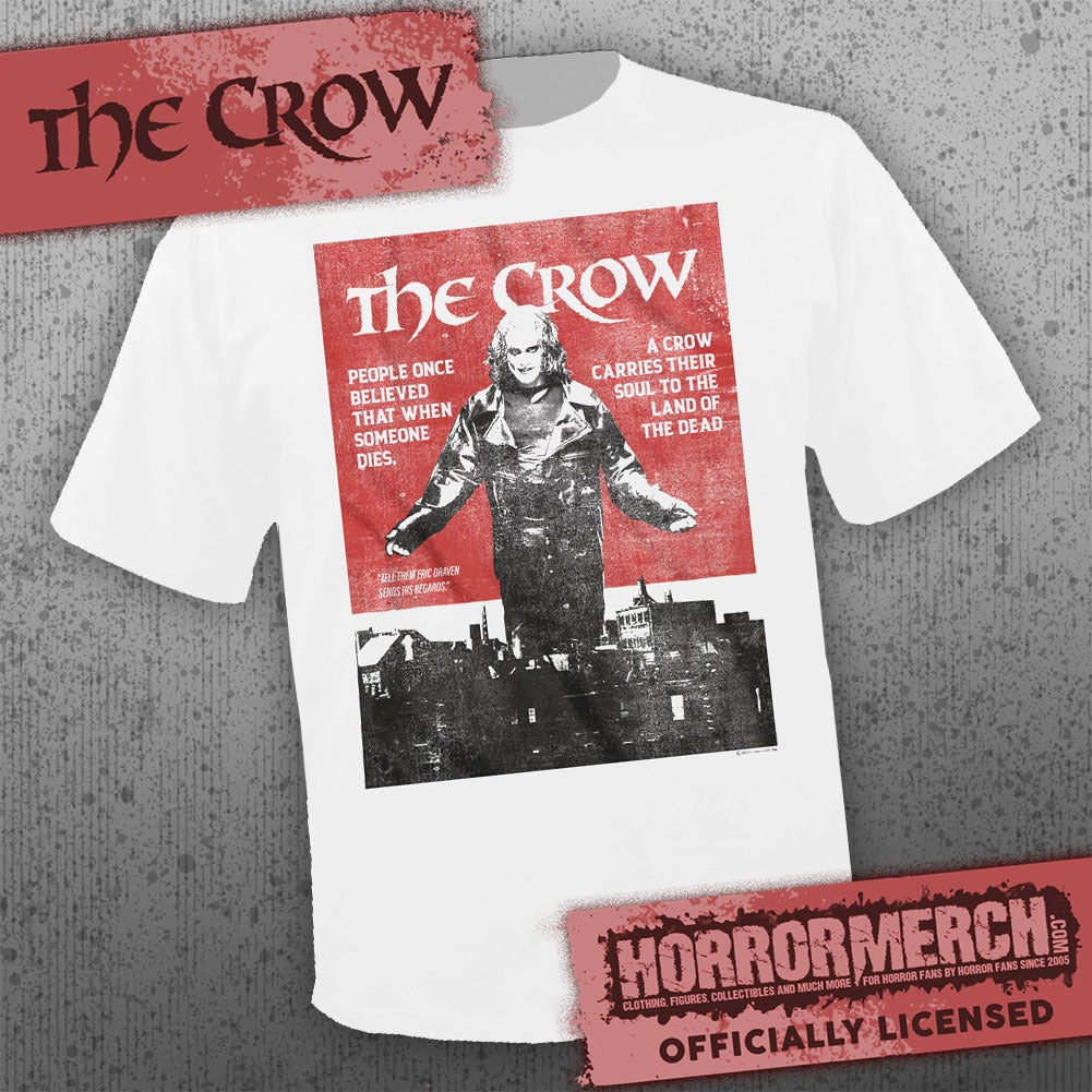 Crow - Carries Your Soul (White) [Mens Shirt]