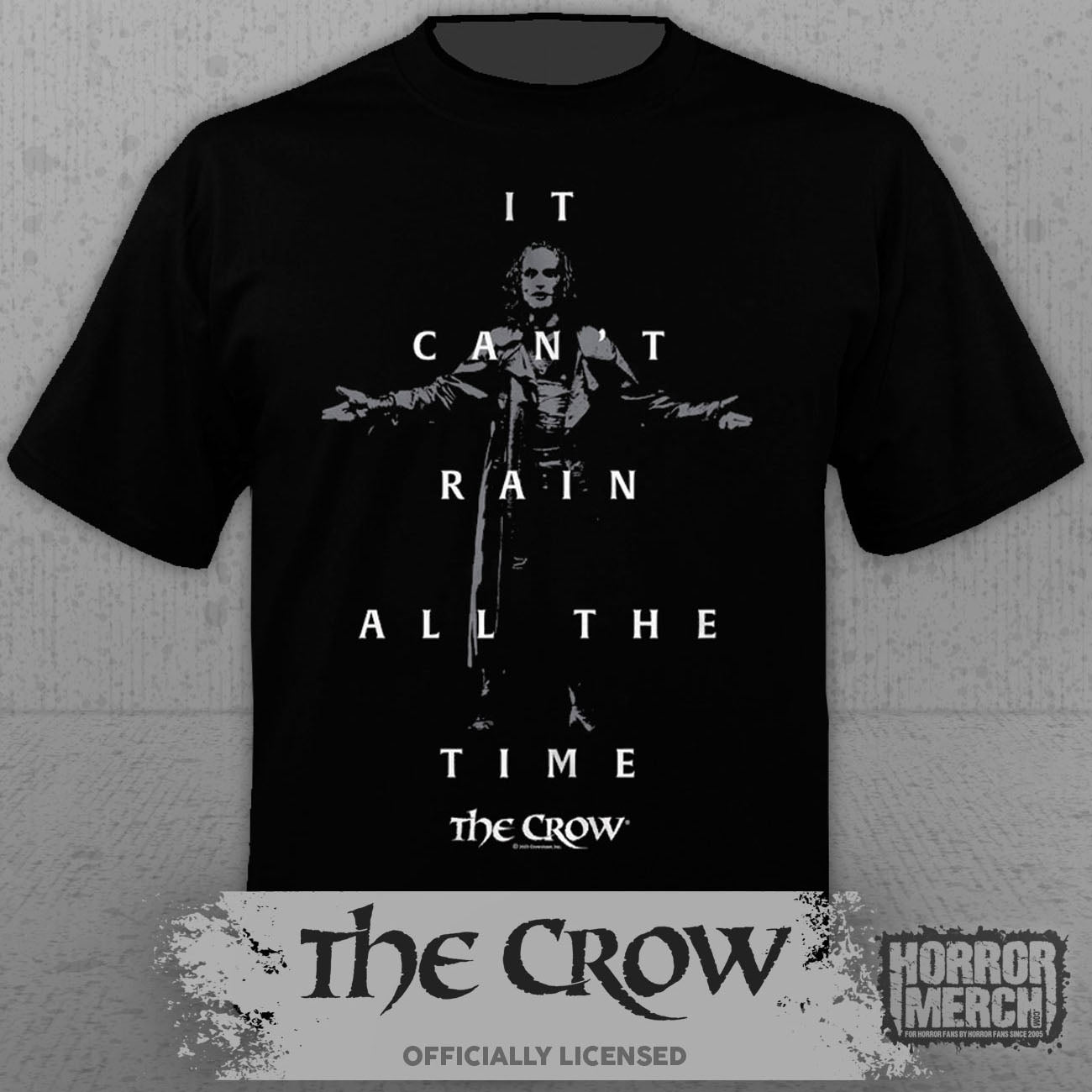 Crow - It Cant Rain All The Time Mens Shirt