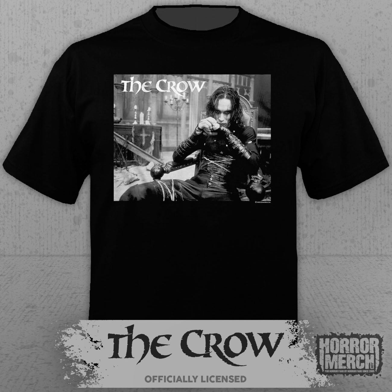 Crow - Sitting (Photo) Mens Shirt