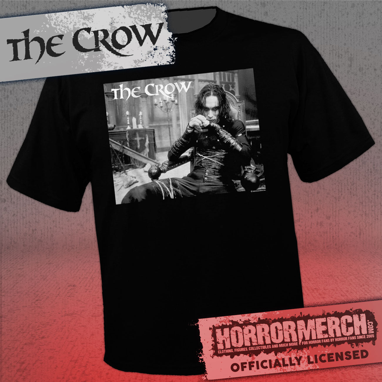 Crow - Sitting (Photo) Mens Shirt