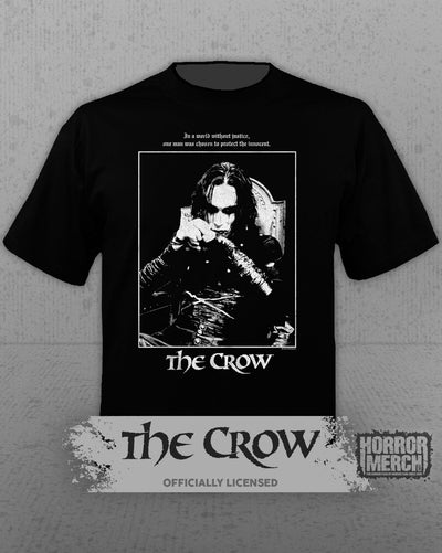 Crow - World Without Justice Mens Shirt