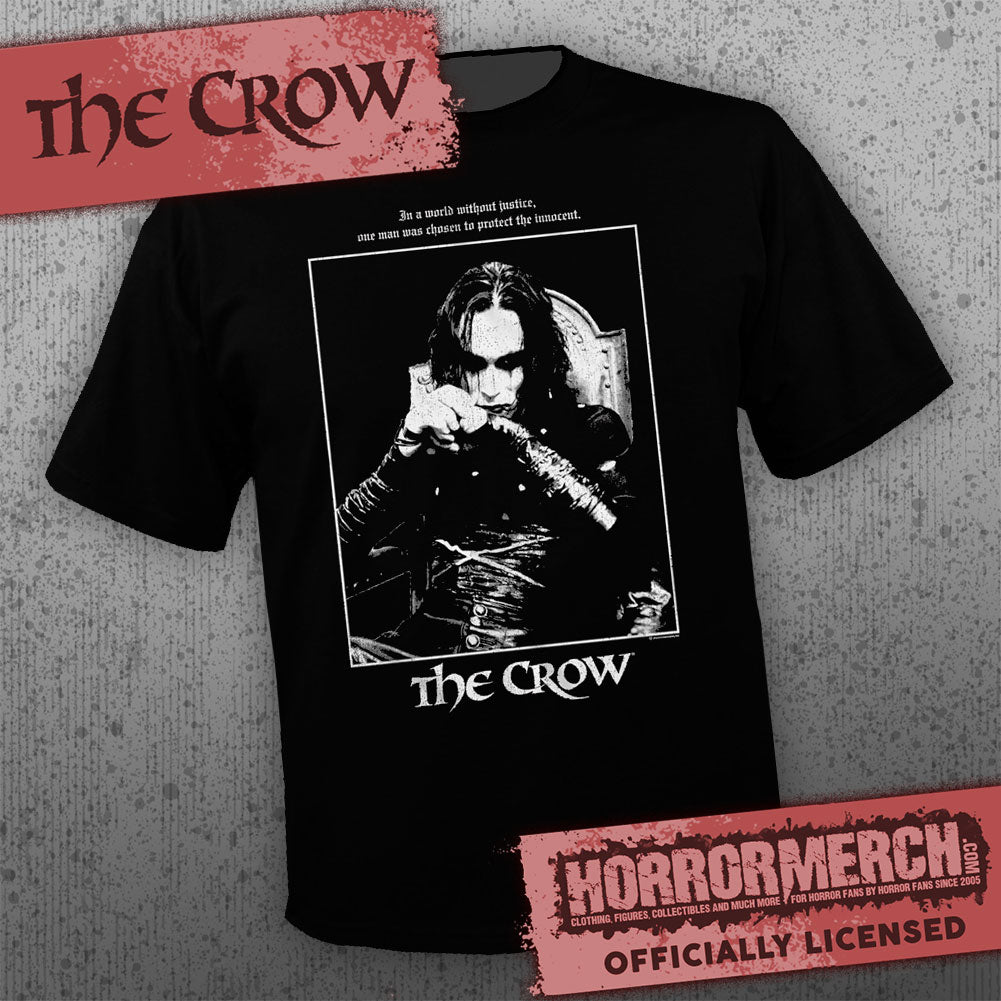 Crow - World Without Justice [Mens Shirt]