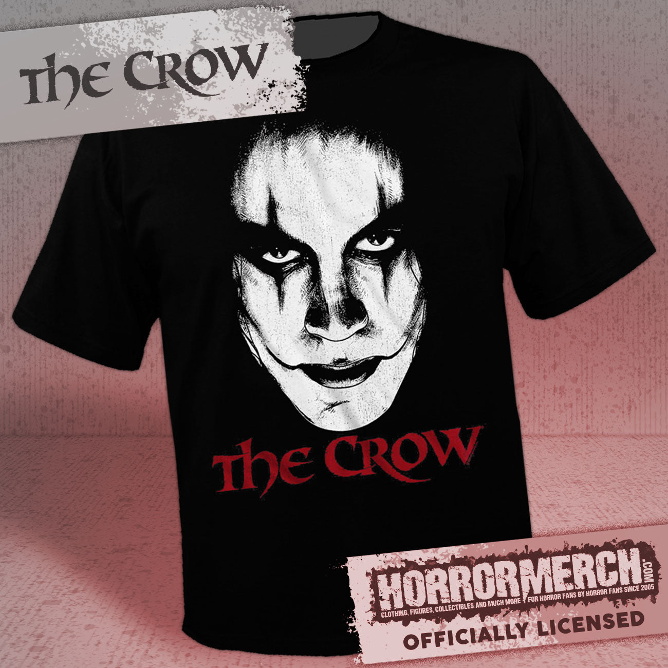 Crow - Close Up (Face) Mens Shirt