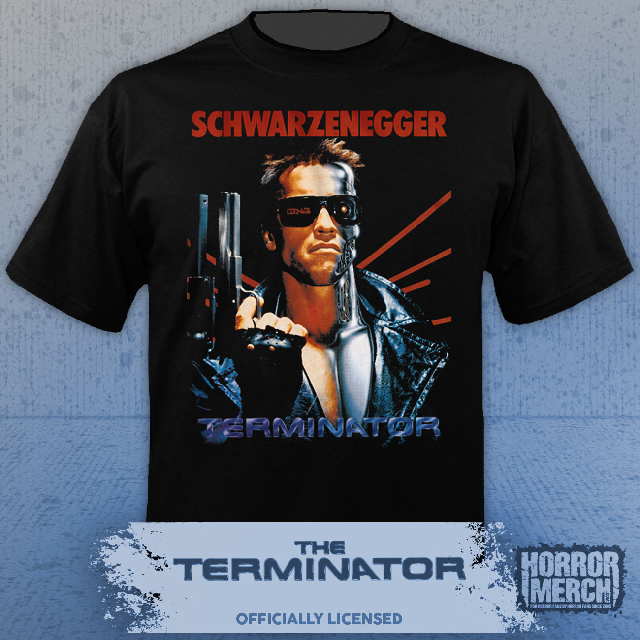 Terminator - Split Logo Mens Shirt