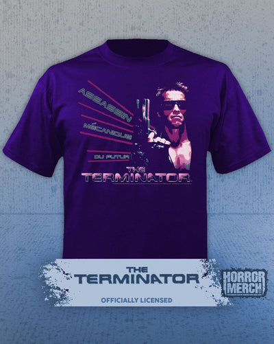 Terminator - Assassin Mens Shirt (Purple)