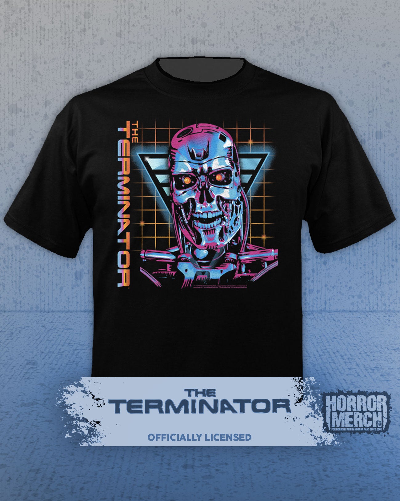 Terminator - Endoskeleton Grid Mens Shirt