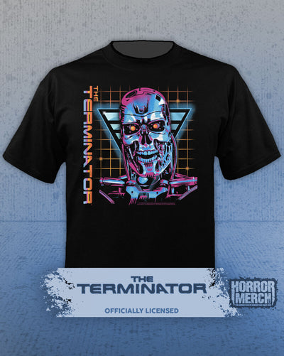 Terminator - Endoskeleton Grid Mens Shirt