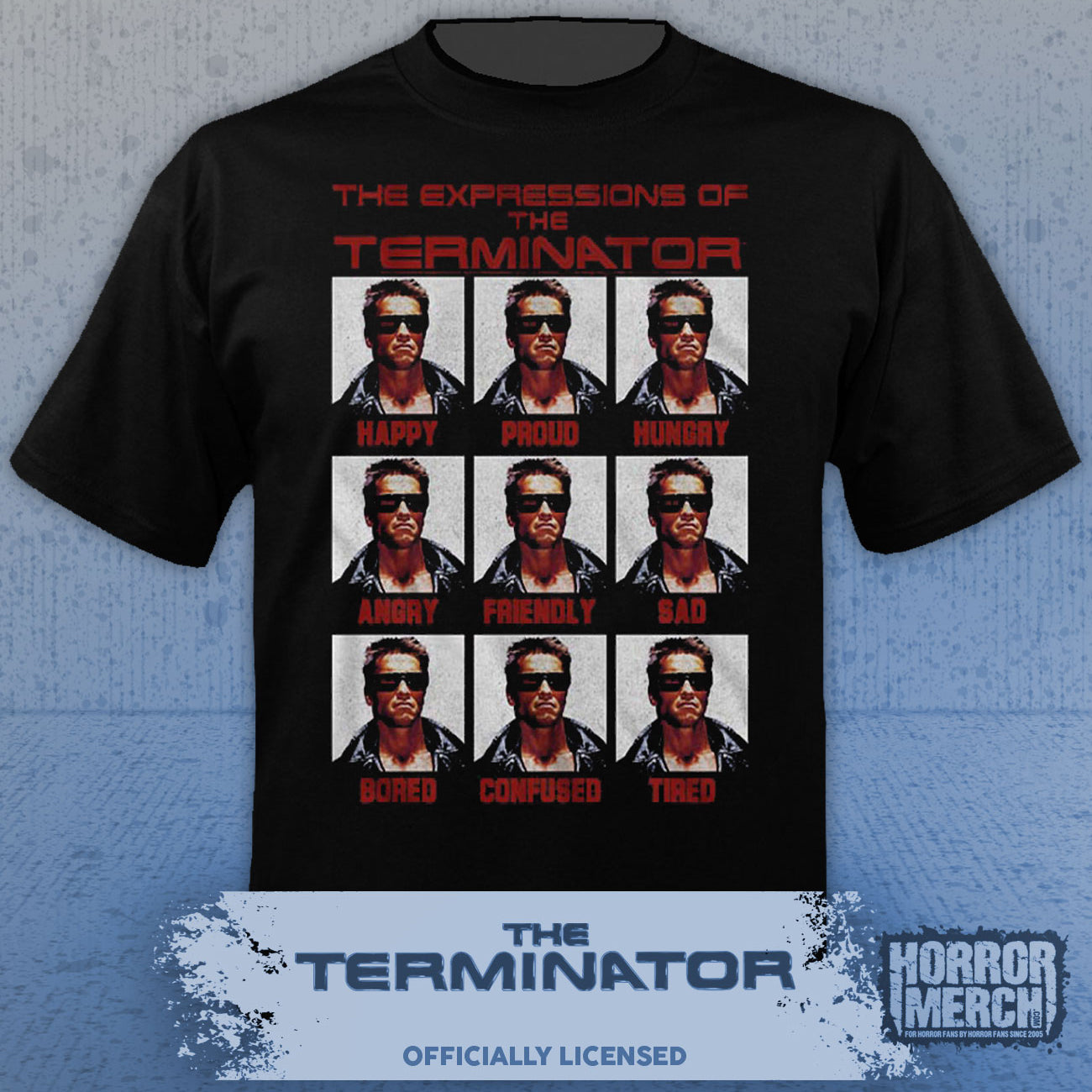 Terminator - Expressions Mens Shirt