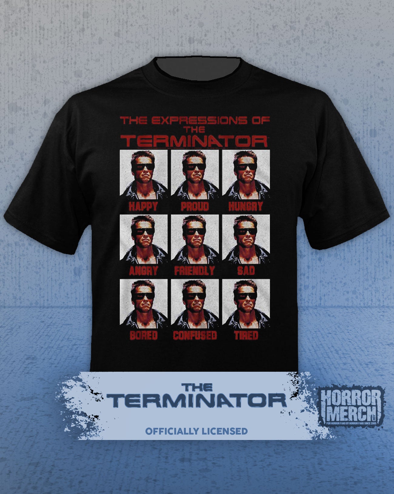 Terminator - Expressions Mens Shirt