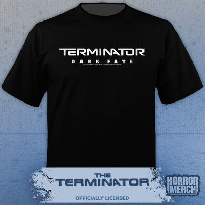 Terminator - Dark Fate (BW Logo) Mens Shirt