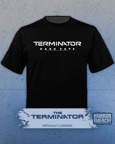 Terminator - Dark Fate (BW Logo) Mens Shirt